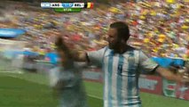 Argentina derroto 1-0 a Belgica con gol de Pipa Higuain