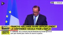TextO’ : François Hollande ouvre la conférence sociale