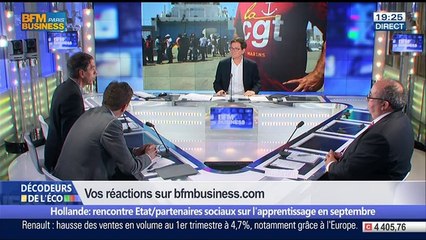 La CGT fait-elle de la surenchère ?, dans Les Décodeurs de l'éco - 07/07 1/5