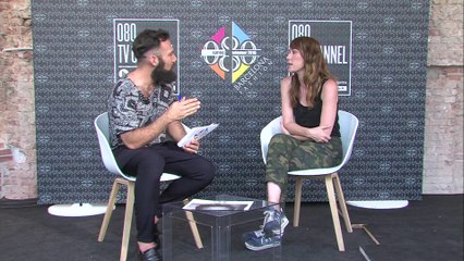 Entrevista a plató amb Núria Bisbal, dissenyadora d'Aldomartins