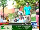 Amazing Skills Shown by Sialkot People using Brazuca Football