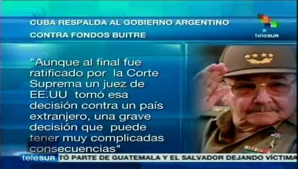 Fondos buitre pretenden socavar integración en AL: Raúl Castro