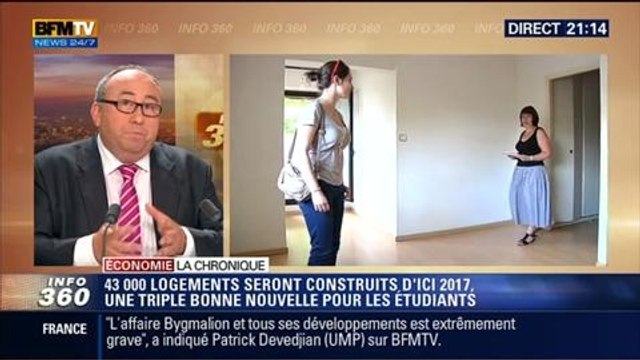 L'Éco du soir: 43.000 logements étudiants seront construits d'ici à 2017 - 07/07