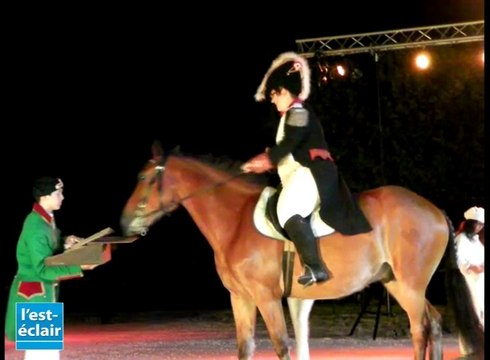 Plancy-l'Abbaye : le spectacle son et lumière fait place comble