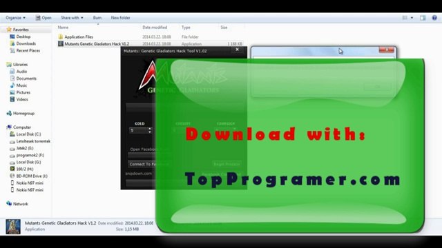 Mutants Genetic Gladiators Cheat Engine 6.2