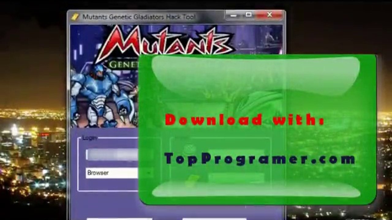Mutants Genetic Gladiators Hack - Cheats Tool Undetected with PROOF