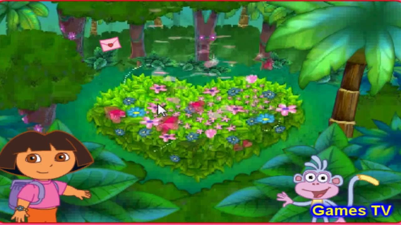 Dora and the Lost Valentine - Dora Game  - Dora The Explorer