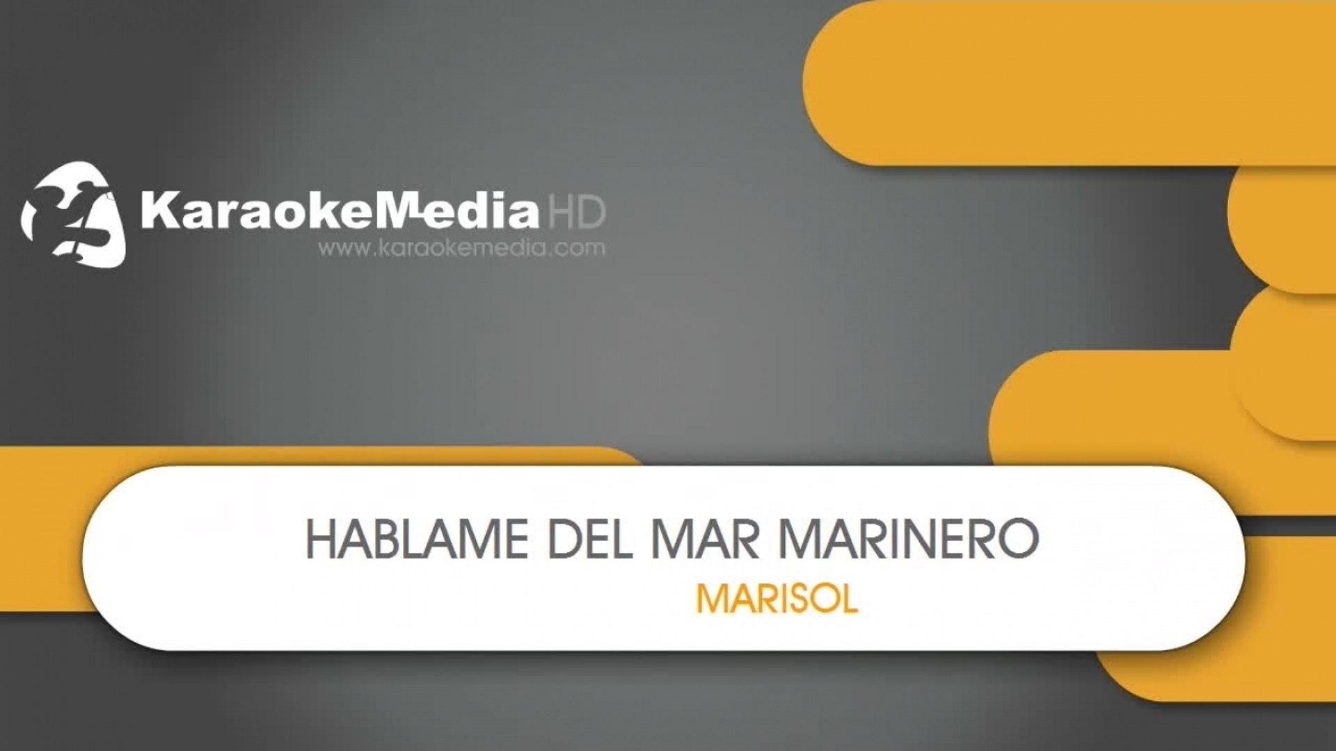 Hablame Del Mar Marinero - Marisol - KARAOKE HQ - video Dailymotion