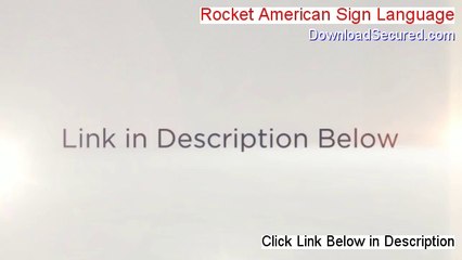 Rocket American Sign Language Reviewed - Legit Review [2014]