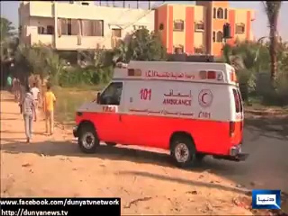 Funeral prayers of Palestinians martyred in Israel's brutal bombardment offered.