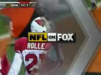 Antrel Rolles 2 interception returns for TDs, ties NFL record