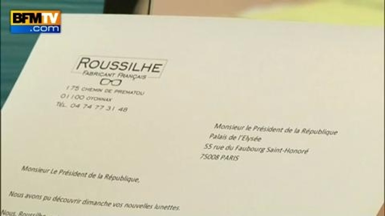 Les nouvelles lunettes de François Hollande déçoivent un fabricant français – 10/07