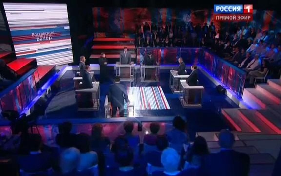 Славянск, Стрелков, Донецк 'Воскресный вечер' с В. Соловьёвым (06.07.2014)-ч 1