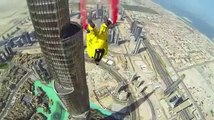 Sky Drive Burj Khalifa Dubai U.A.E. Must Watch (2014)
