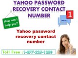 yahoo help for  password recovery helpline call@ 1-877-225-1288