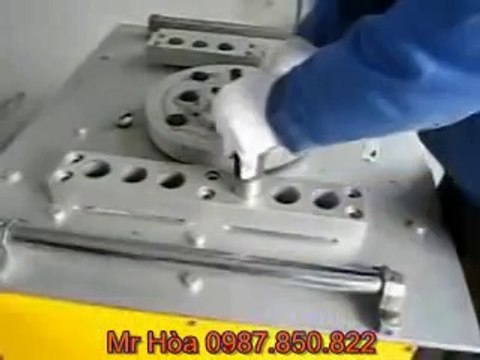 Máy uốn sắt thép GW 40, hiệu Toàn Phong, Kim thông, Hà Nam, Trung Quốc, uốn sắt xây dựng