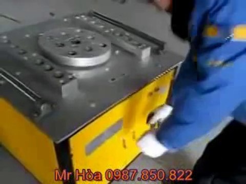 Máy uốn sắt thép GW 50, hiệu Toàn Phong, Kim thông, Hà Nam, Trung Quốc, uốn sắt xây dựng