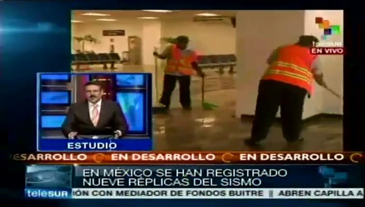 Dos muertos y viviendas dañadas dejó el sismo en México