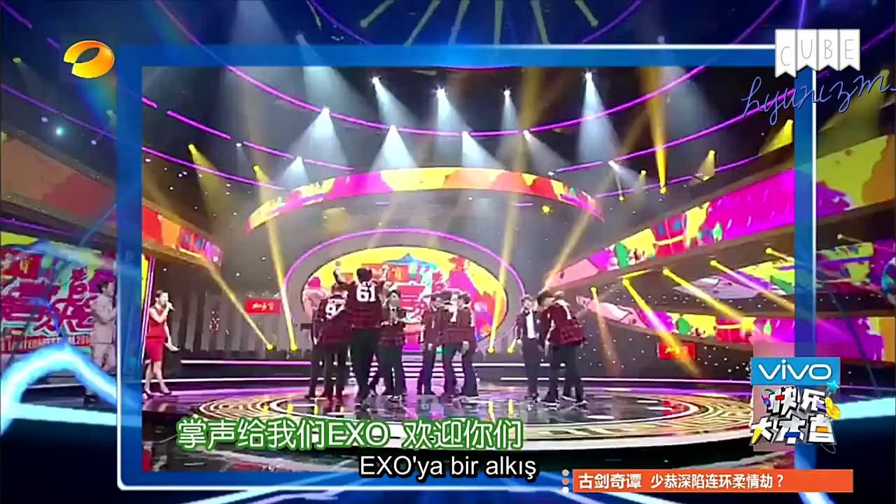 [140705] EXO Happy Camp Part 1/2 Türkçe Altyazılı (Turkish Sub.)