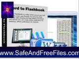 Download Word to FlashBook (64-bit) 2.0 Activation Number Generator Free