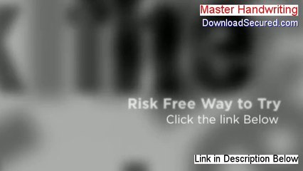 Master Handwriting Free Review (See my Review 2014)