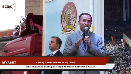 BOZDAĞ BAŞBAKAN İÇİN SARIKAYALILARDAN OY İSTEDİ