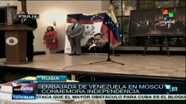 Rusia: embajada venezolana conmemora firma del acta de independencia