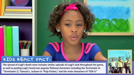 Kids React to Luigi Death Stare