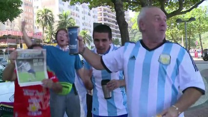 Argentinos sienten que la copa es suya