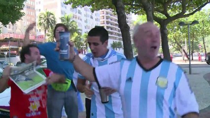 Argentina’s die-hard fans bet on reaching final