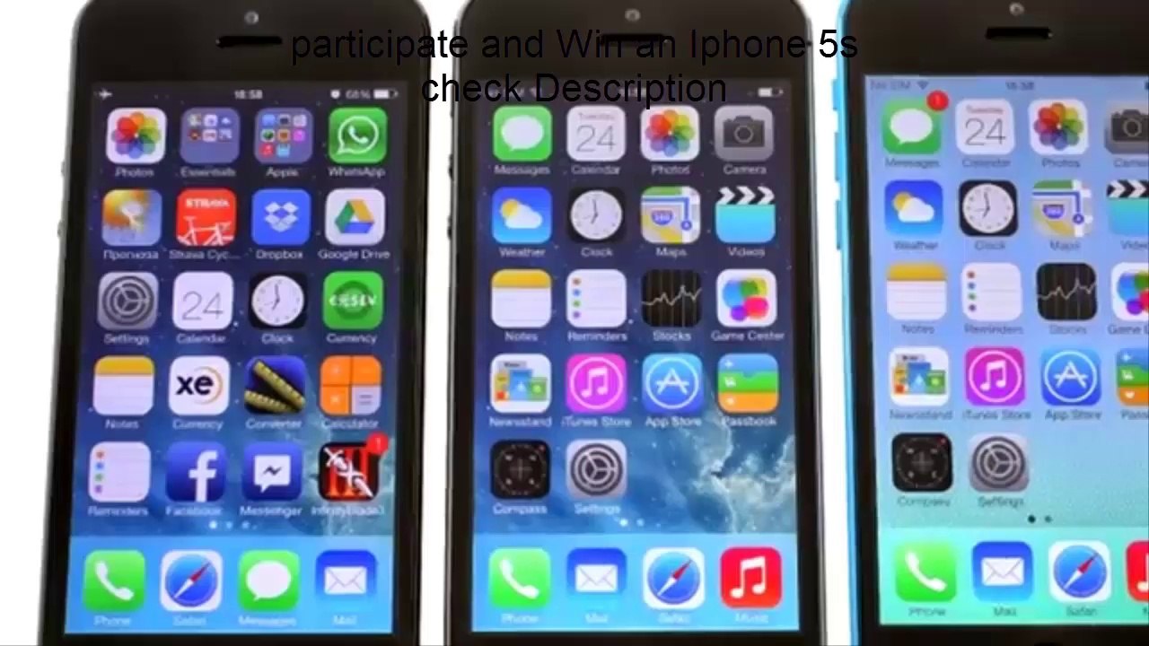 Iphone 5s giveaway participate to Win a brand new iphone 5s