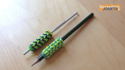 Création étui pour crochet Rainbow Loom ou crayon - Vidéo Dailymotion