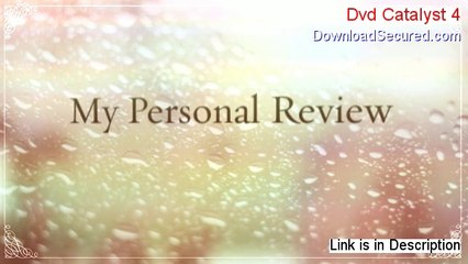 Dvd Catalyst 4 Review - dvd catalyst 4 blu ray