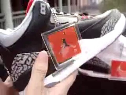*Repfashion.com * wholesale Perfect Air Jordan III (3) Retro Black Cement Review
