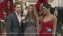 Entrevista a Paola Nuñez y Eugenio Siller Noticiero Telemundo - Reina de Corazones By @PaulyEnfermera