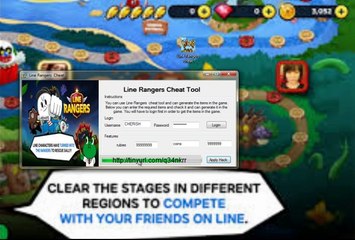 Line Rangers Hack Tool [Cheats,Hacks][Unlimited Coins