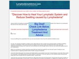 Discount on Lymphedema Treatment And Advice