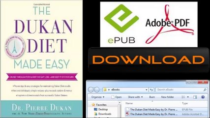 [FREE eBook] The Dukan Diet Made Easy by Dr. Pierre Dukan