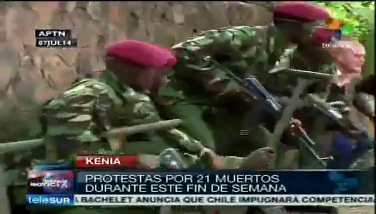 Kenia: protestas ciudadanas por 21 muertos en ataques terroristas