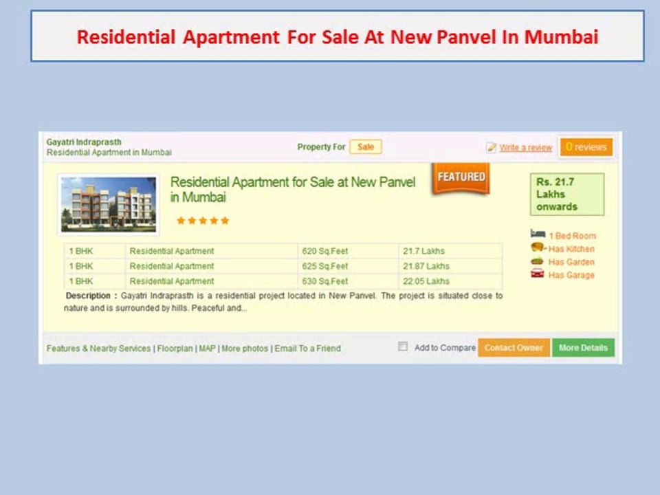 properties for sale panvel