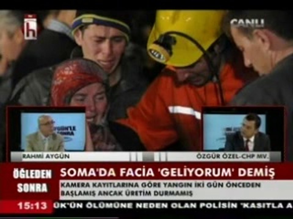 CHP Mv Özgür Özel:"Somayla ilgili düzenlemeleri sulandırıyorlar..Soma'yı Unutturuyorlar..!" Halk TV-Öğlenden Sonra Programı/ 07.07.2014