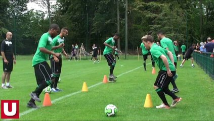 Le CSSA a repris l'entraînement devant une cinquantaine de supporters