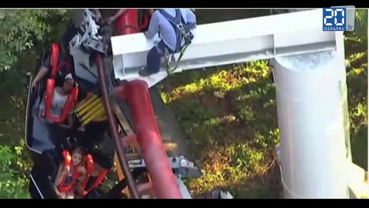 Un wagon de montagnes russes déraille en Californie