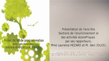 Projet de loi de programmation pour un nouveau modèle énergétique français