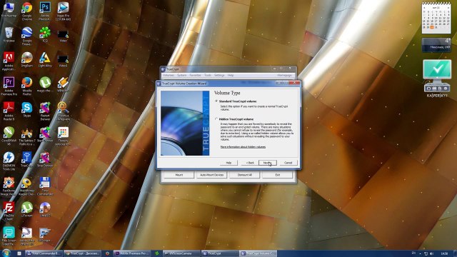 Урок №2. TrueCryptRussia - создание криптоконтейнера TrueCrypt, защита файлов с помощью контейнера.