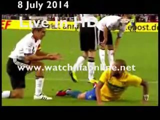 FIFA Worldcup 2014 Semifinal Germany vs Brazil