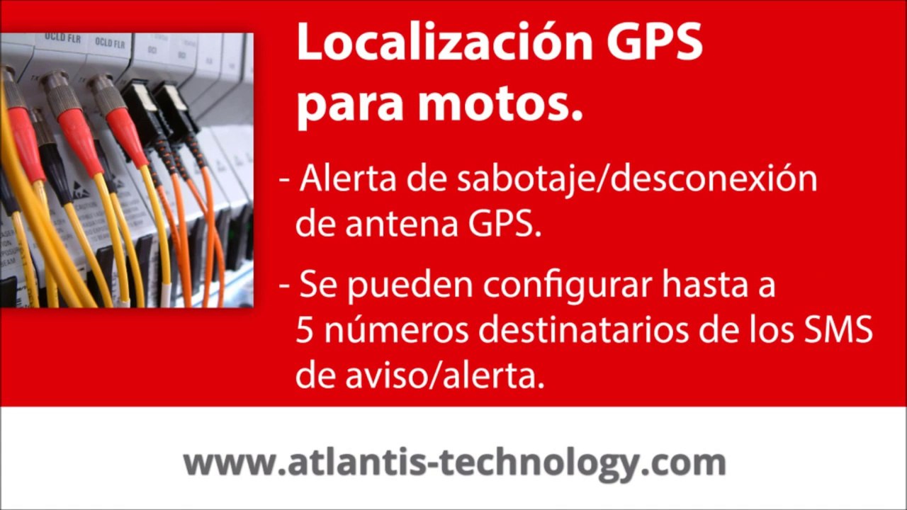 Alarma para moto - Alarmas gps motos. Ficha técnica.
