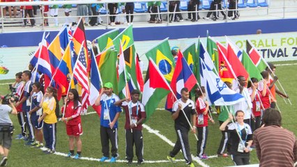Brésil - Ronaldo en ouverture du Festival Football for Hope