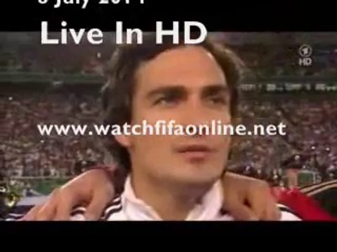 FIFA Worldcup 2014 Semifinal Germany vs Brazil online