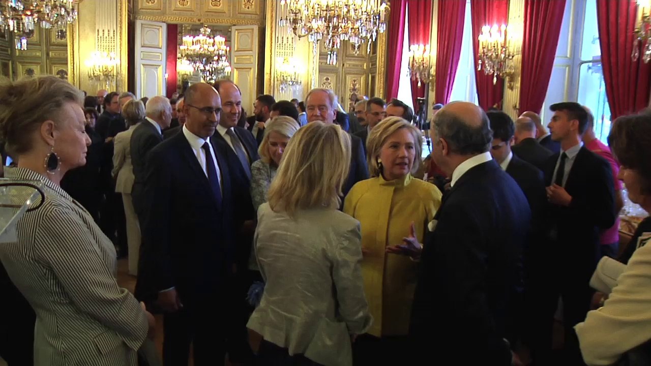 Réception en l’honneur d’Hillary Clinton (7 juillet 2014)